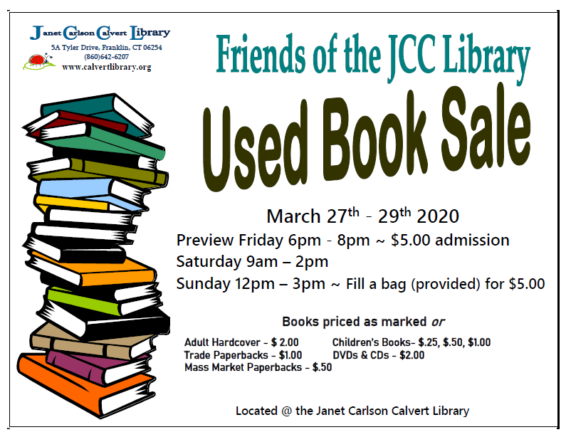 booksale flyer